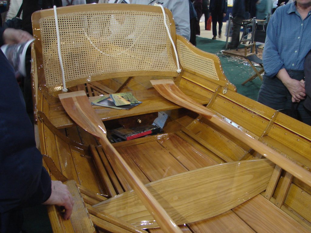 skiff build Classic boat London boat show